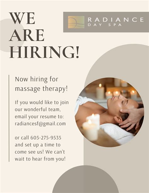 job hiring massage therapist|Hiring Massage Therapist Work, Jobs .